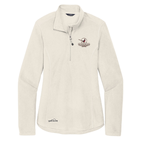 Ladies 1/2-Zip Microfleece Jacket - EB227
