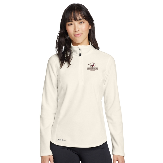 Ladies 1/2-Zip Microfleece Jacket - EB227