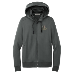 Womens Smooth Fleece Hooded Jacket 